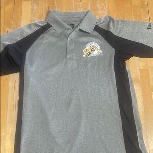 New Era CFL Hamilton Tiger Cats polo shirt